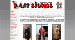 Desktop Screenshot of d-artstudios.com