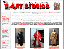 Tablet Screenshot of d-artstudios.com